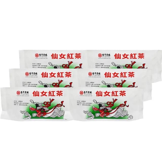 【台灣農林】官方直營 仙女紅茶6入組 超商聯名茶葉(200g/包/散茶)