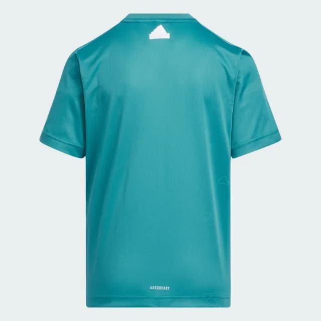 【adidas 愛迪達】短袖上衣 T恤 吸濕排汗 童裝 IT4031