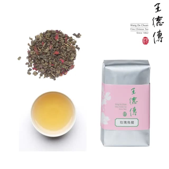 【王德傳】玫瑰烏龍茶葉150g