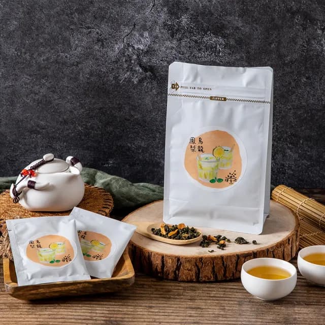 【肆食吧】鳳梨烏龍茶 茶葉包 6gx10包(清爽果香 圓潤茶湯)