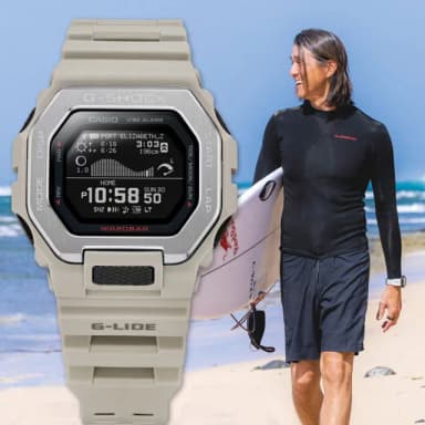 【CASIO 卡西歐】G-SHOCK 衝浪運動藍芽手錶 送禮 禮物 推薦(GBX-100-8)