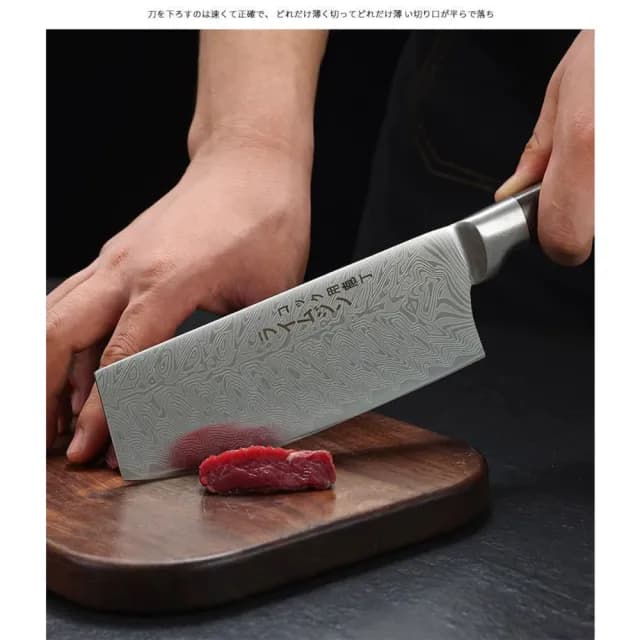 【日本の原裝】不鏽鋼菜刀三件組 日本菜刀 廚師刀 女士刀具套裝 料理刀組 菜刀組 切菜刀(菜刀三件組)