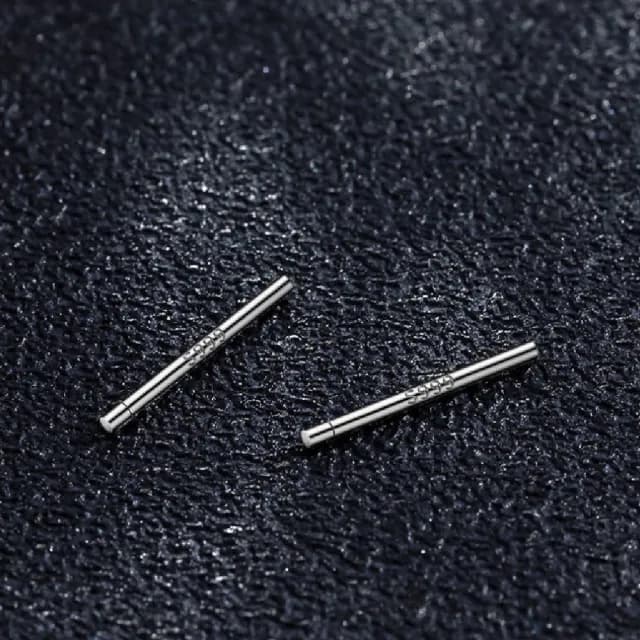 【養耳專家】S999純銀耳棒4入組(剛穿耳洞可 發炎可用 耳針 養耳棒 耳環 耳釘 低敏 純銀耳環 穿耳洞)