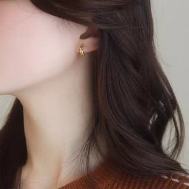 【KT DADA】包包 易扣式耳環 女生禮物 女孩生日禮物 女友禮物 抗過敏耳環 易扣式耳環 925 純銀耳環