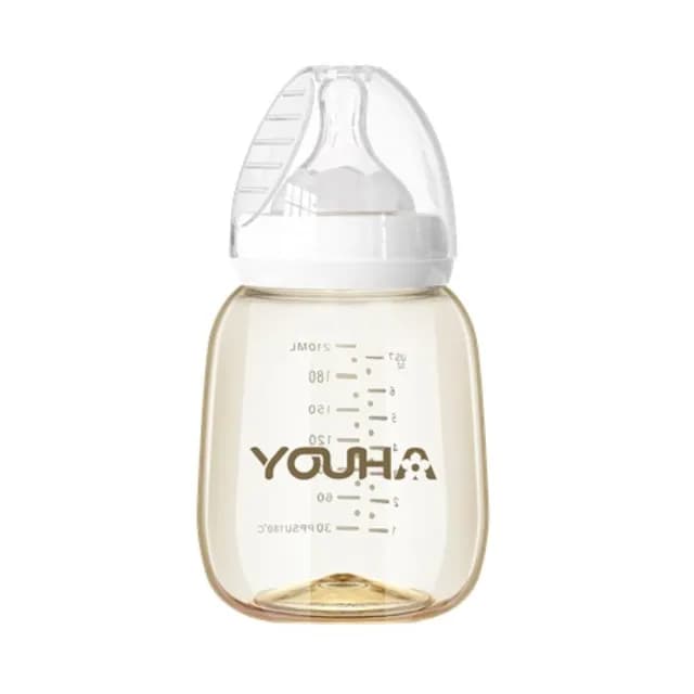【優合】Youha PPSU寬口奶瓶-210ml(3入促銷組)