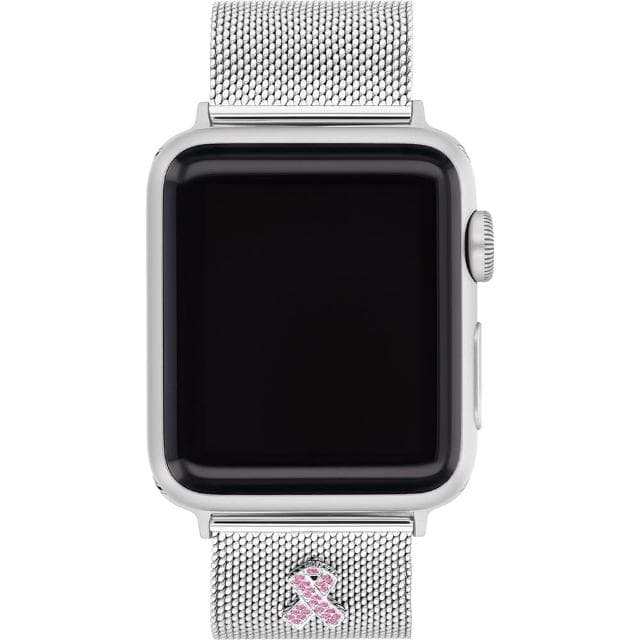 【COACH】Apple Watch 錶帶 38/40/41mm 適用 粉紅色水晶絲帶 米蘭錶帶 母親節 送禮 禮物(不含手錶)