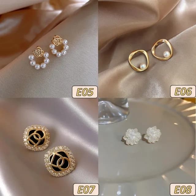 【Golicc】精緻氣質耳環 精選合輯(七夕 情人節 生日 飾品 耳釘 耳飾 耳墜 禮物)