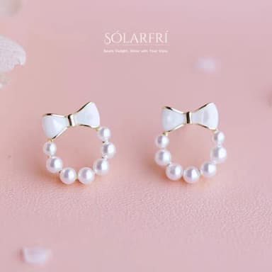 【SOLARFRi】銀針耳環｜優選親膚材質配戴舒適 附品牌禮盒包裝(閨蜜情人女友母親老婆禮物)