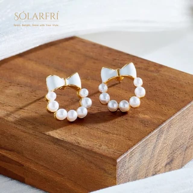 【SOLARFRi】銀針耳環｜閃耀輕奢小眾款親膚低敏 附品牌禮盒包裝(閨蜜情人女友母親老婆禮物)