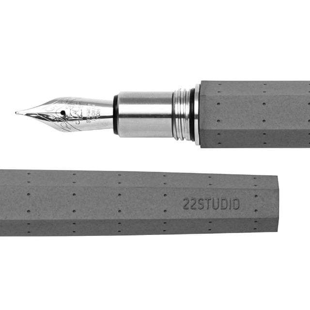 【22 STUDIO】清水模自動鉛筆(0.5mm HB筆芯 不鏽鋼筆頭 情人節 送禮推薦)