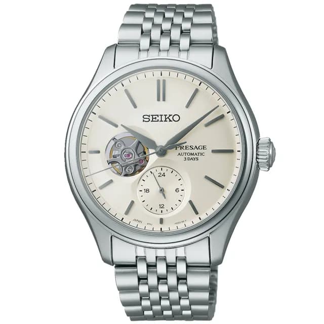 【SEIKO 精工】Presage系列 日式職人工藝 開芯機械腕錶 畢業禮物 送禮 推薦(SPB469J1/6R5J-00C0S)