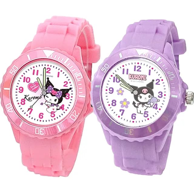 【TDL】三麗鷗酷洛米兒童錶手錶運動錶卡通錶 S7-330(生日禮物 聖誕節)