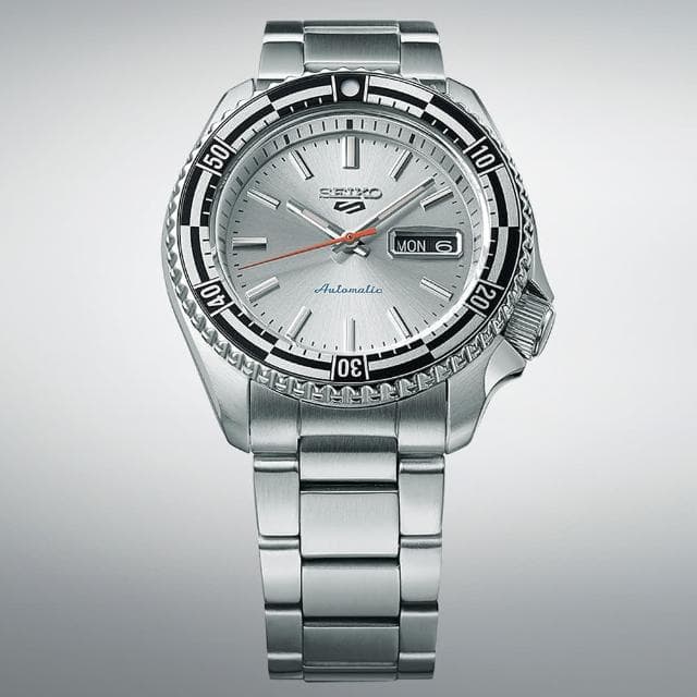 【SEIKO 精工】霹靂舞國手 孫振配戴款 5 Sports 55周年SKX機械錶 母親節 送禮 禮物(SRPK09K1/4R36-15E0N)