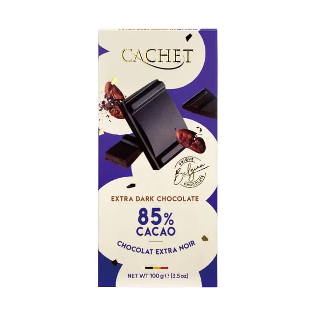 即期品【Cachet】凱薩85%巧克力(100G)