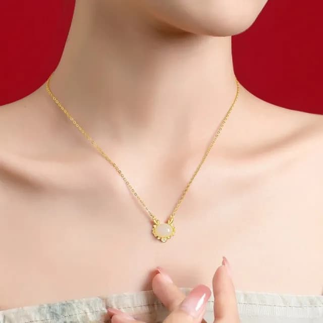 【LEESA】父親節禮物 和田玉項鍊\紅瑪瑙項鍊\生日禮物\平安項鍊\純銀項鍊\新中式項鍊\鎖骨鍊\新年裝飾