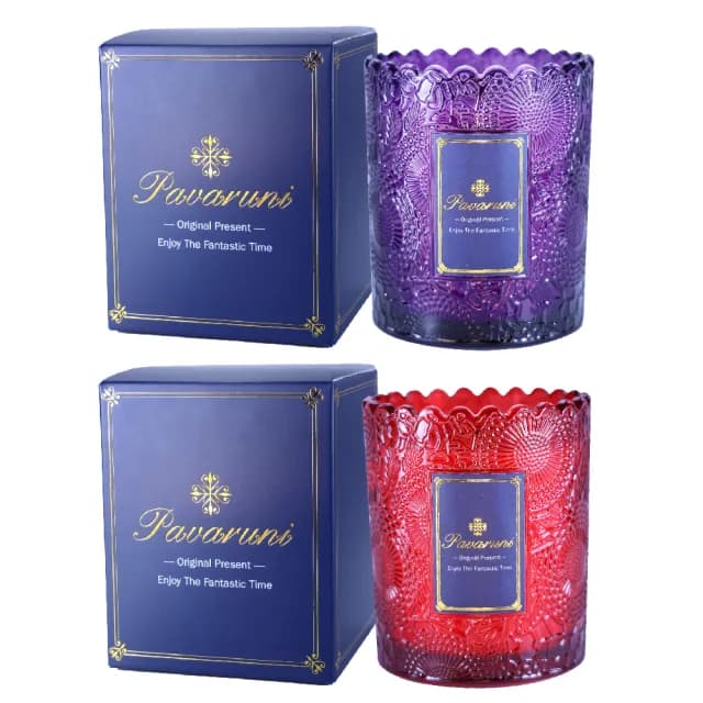 【Pavaruni】美國香氛蠟燭二入組20種香味禮盒瑞士香料植物天然精油花香木質果香(生日聖誕女友女生情人禮物 