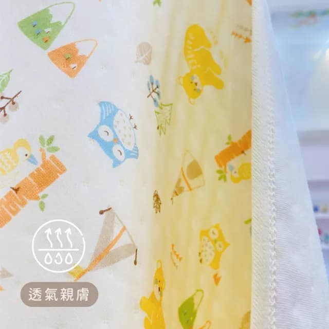【Oluna 歐露娜】台灣製 厚款 寶寶抱巾 抱被 抱巾 推車蓋被(純棉內布 睡袋 新生兒抱巾 可愛印花 包巾)