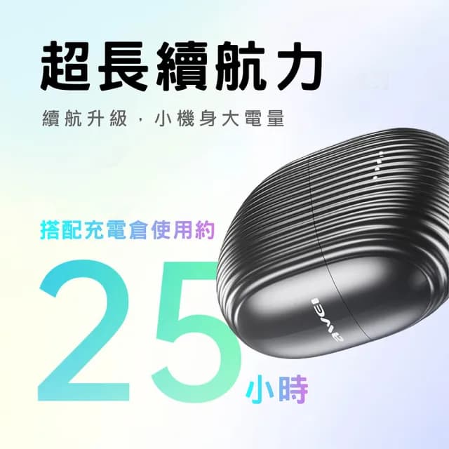 【CityBoss】AWEI TZ6 耳掛式無線耳機 OWS開放式空氣傳導 高質感真藍牙耳機(ENC通話降噪/V5.3/IPX4)