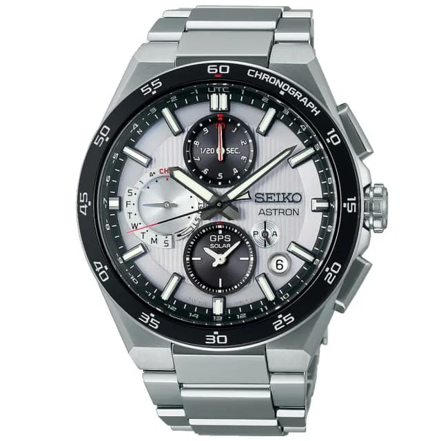 【SEIKO 精工】ASTRON系列 鈦金屬 GPS 太陽能計時腕錶 畢業禮物 送禮 推薦(SSH153J1/5X83-0AA0S)