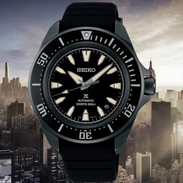 【SEIKO 精工】禮物推薦 PROSPEX 武士 200米潛水機械錶(SRPL15K1/4R35-06K0C)