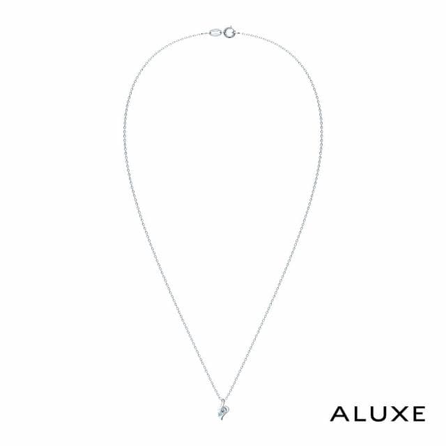 【ALUXE 亞立詩】18K金 藍色戀人鑽石項鍊 戀人系列 NN0866