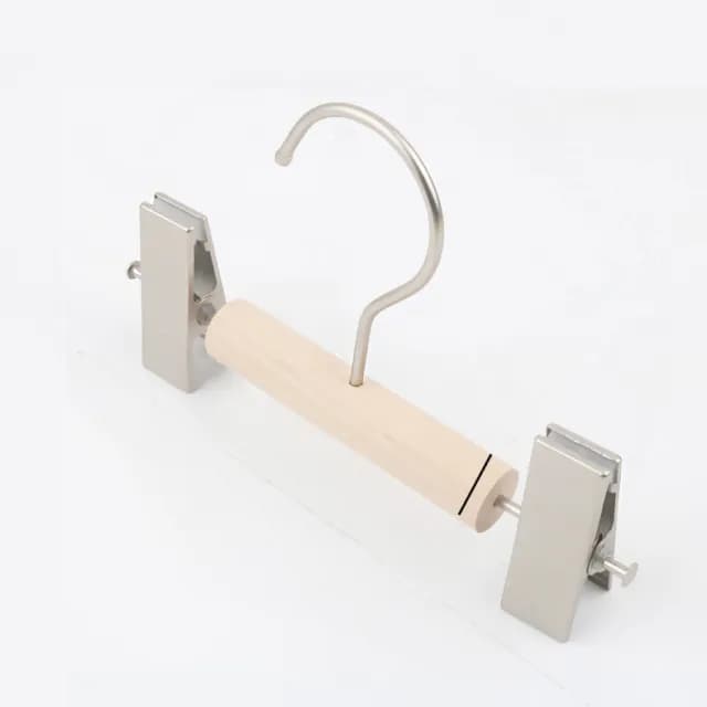 【寶貝掛衣】木質寵物衣服小衣架3入(防滑 兒童衣架 曬衣架 褲夾 無痕褲架 曬衣夾 襪子 內褲 寶寶 嬰兒)