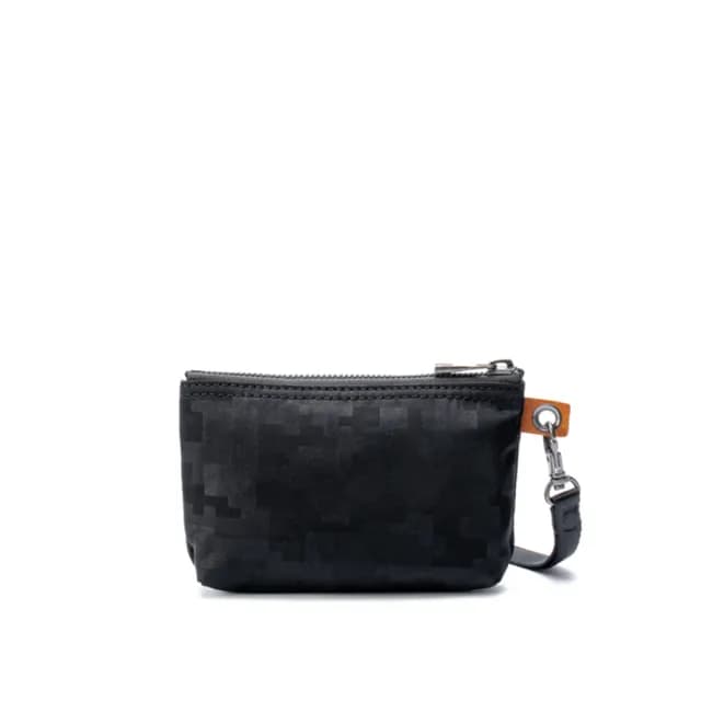 【satana】雙11限定★Soldier 實用拉鍊化妝包/零錢包(光影壓紋)