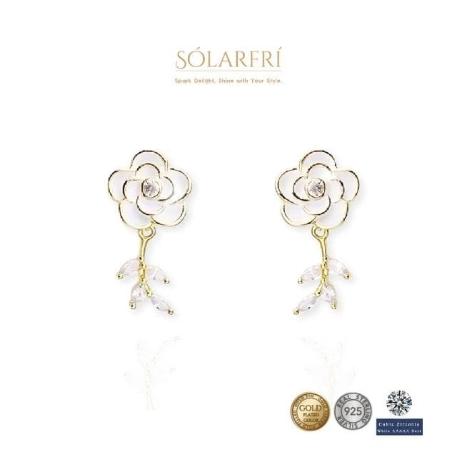 【SOLARFRi】耳針式耳環｜佩戴舒適品牌禮盒包裝(閨蜜情人女友母親老婆禮物)