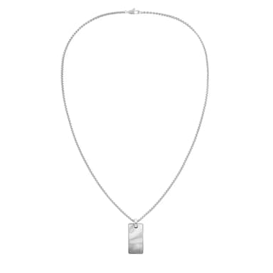 【Calvin Klein 凱文克萊】CK Metallic 男士項鍊 聖誕節 禮物(35100033)