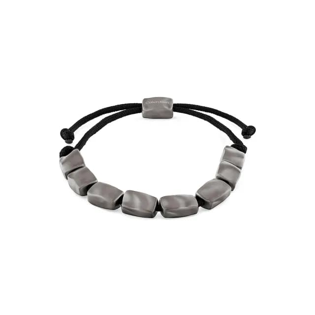 【Calvin Klein 凱文克萊】CK Metallic 男士手環 禮物 送禮(35100034)