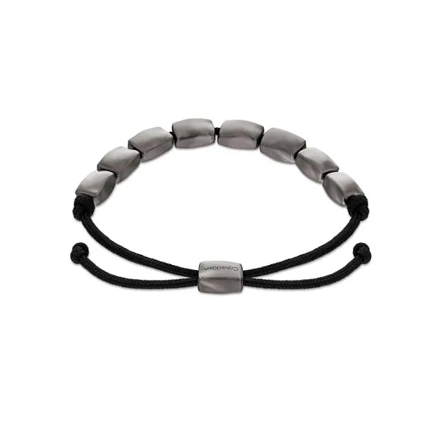 【Calvin Klein 凱文克萊】CK Metallic 男士手環 禮物 送禮(35100034)