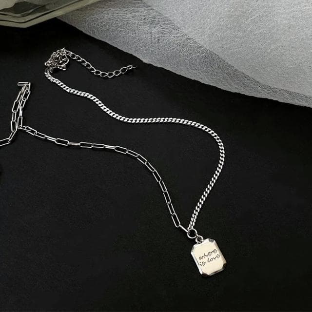 【MoonDy】禮品 情侶禮物 禮物交換 銀項鍊 S925純銀項 項鍊 網紅項鍊 韓國項鍊 韓款項錬 簡約風格