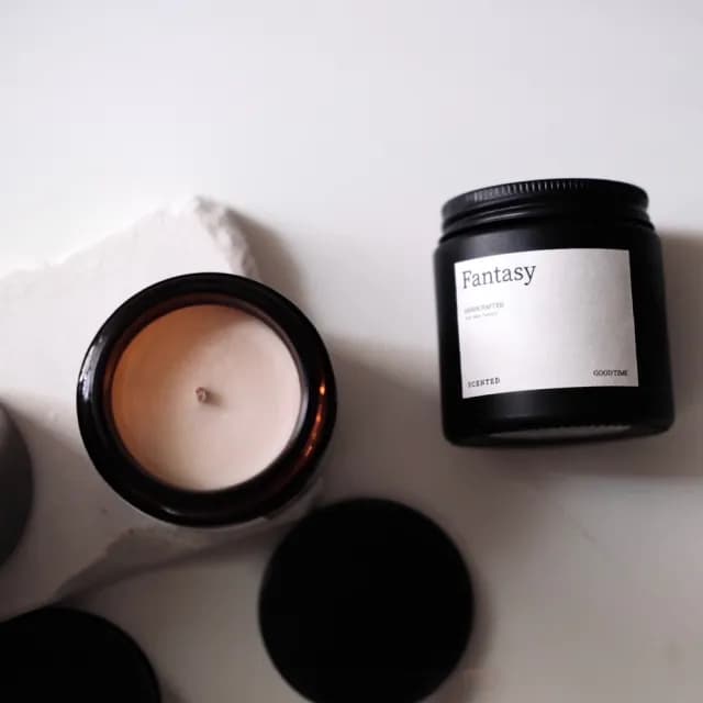 【Fanasy梵特希】三段香調天然手工大豆香氛蠟燭80ml-6款任選(大豆蠟 香薰蠟燭 香氛)