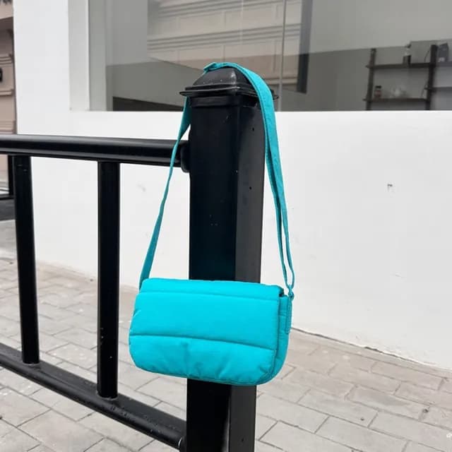 【巴黎精品】情人節禮物 現貨+預購 側背包尼龍肩背包(輕便百搭帆布小方包女包包7色a1fp39)