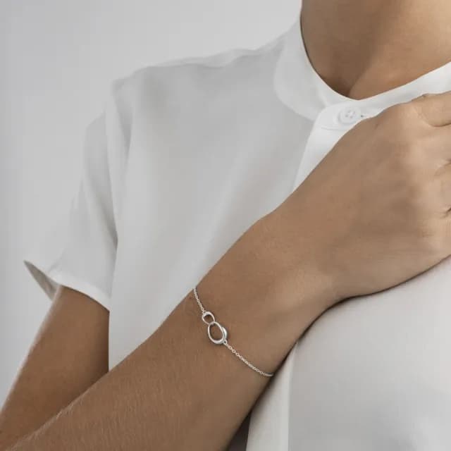【Georg Jensen 官方旗艦店】OFFSPRING 手鍊(銀飾)