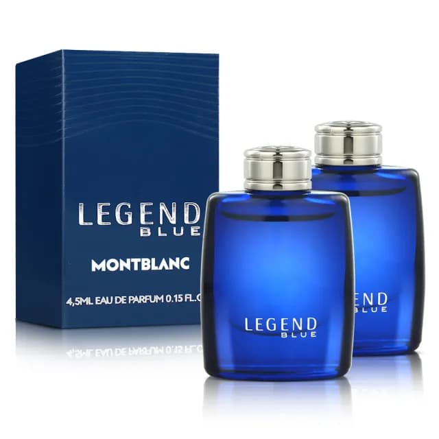 【MONTBLANC 萬寶龍】組合-傳奇紳藍男性淡香精小香4.5mlX2入(專櫃公司貨)