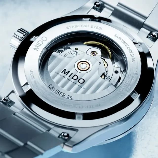 【MIDO 美度 官方授權】MULTIFORT M 先鋒 80小時動力儲存機械錶-42mm 情人節 禮物(M0384301104100)