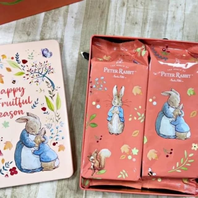 【PETER RABBIT 比得兔】楓糖奶油派禮盒160g(中秋送禮推薦)