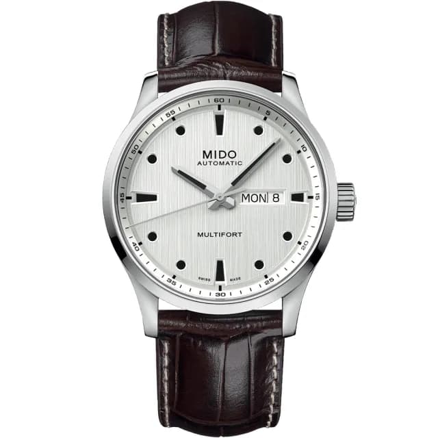 【MIDO 美度 官方授權】MULTIFORT M 先鋒 80小時動力儲存機械錶-42mm 情人節 禮物(M0384301603100)