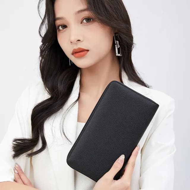 【LEEHER】雙11 卡夾/防盜刷錢包/長夾女生大容量/卡夾錢包/手機錢包/大容量長夾/歐美包包/韓國