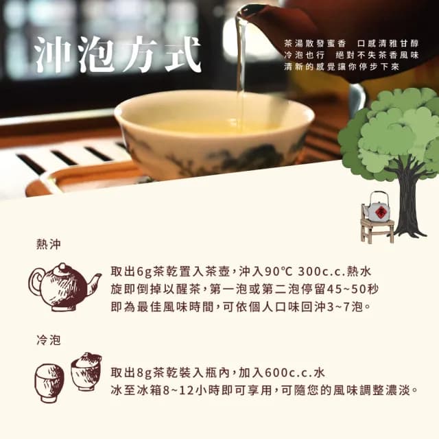 【台灣茶人】杉林溪風味烏龍茶葉150gx8件組(共2斤)
