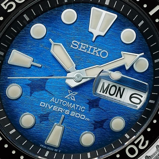 【SEIKO 精工】Prospex 愛海洋 魟魚 200米潛水機械錶 母親節 禮物 送禮(SRPE39J1/4R36-06Z0U)