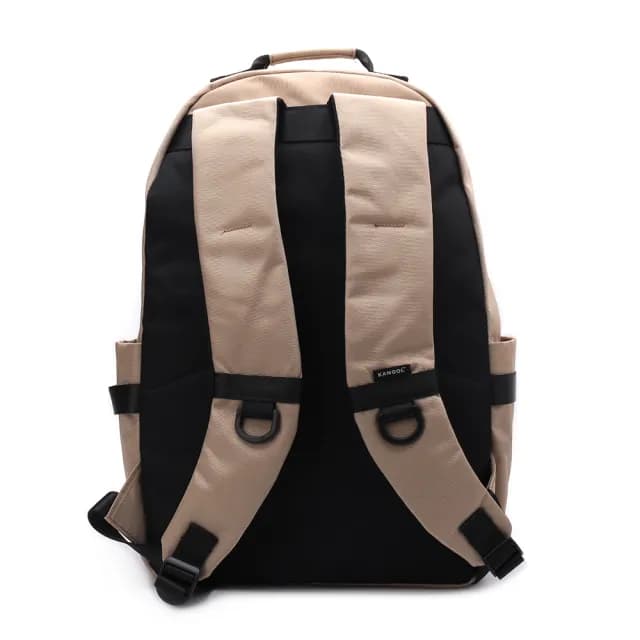 【KANGOL】雙11 情人節禮物 後背包 淺卡其  6425174531