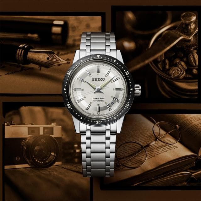 【SEIKO 精工】Presage Style60’s系列 60週年紀念限量機械錶 母親節 禮物 送禮(SRPK61J1/4R35-05Z0S)