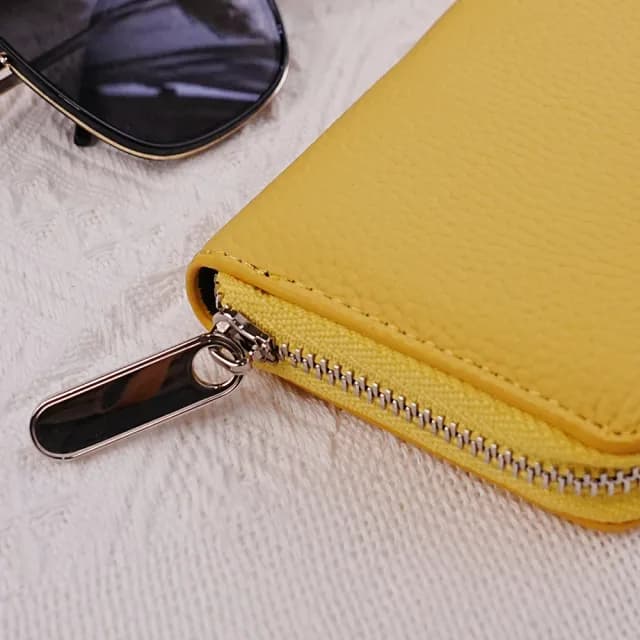 【LEEHER】雙11 拉鍊錢包/拉鍊短夾/牛皮短夾/零錢包/錢包/錢包男/小錢包/零錢包男/牛皮錢包/真