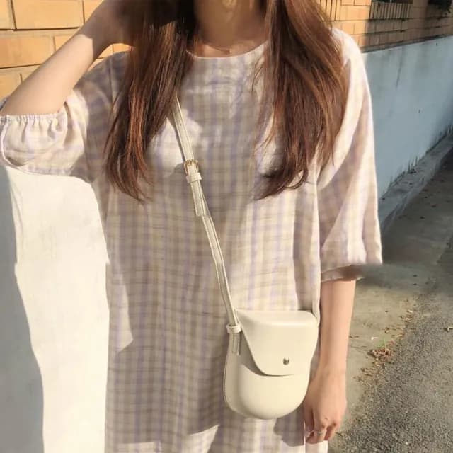 【LEEHER】小包包/馬鞍包/包包女/側背包/側背小包/白色包包/韓國小包/皮革包包/兒童小包包