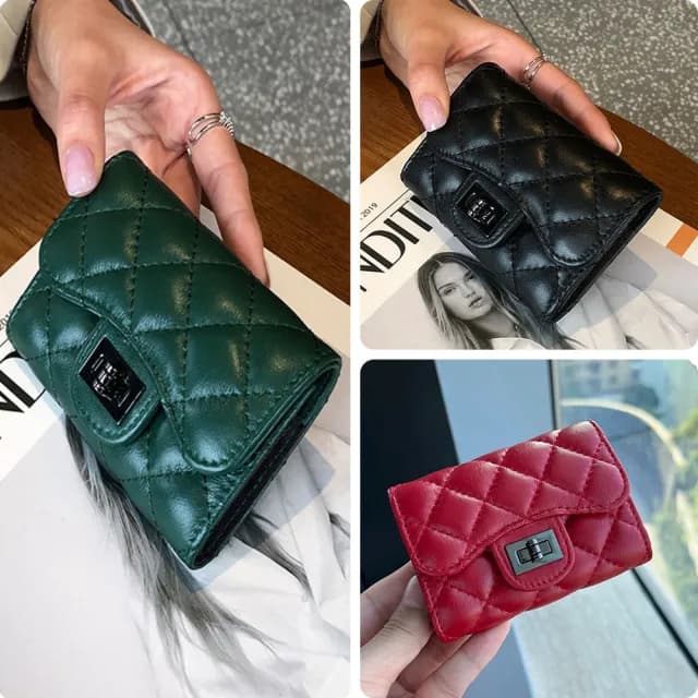 【LEEHER】情人節禮物 七夕 風琴卡包/小皮包/菱格錢包/名片夾/小卡包/短夾/女錢包/卡夾/羊皮卡包/卡包/真皮