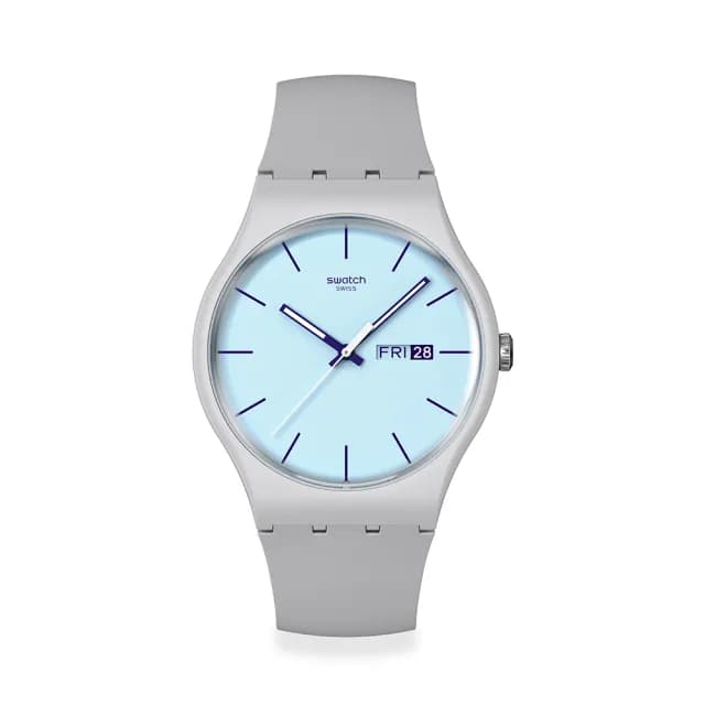 【SWATCH】BLUEBERRY SKY 經典手錶/男錶/女錶/瑞士製造 SO29M702(41mm)