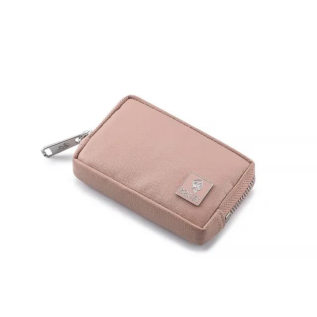 【PORTER INTERNATIONAL】復古品味MORI零錢包(霧粉)