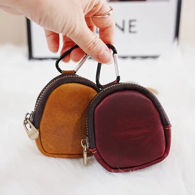 【MoonDy】雙11 迷你零錢包 牛皮錢包 零錢包 小掛包 零錢包韓國 真皮包包 零錢包 零錢收納包 汽